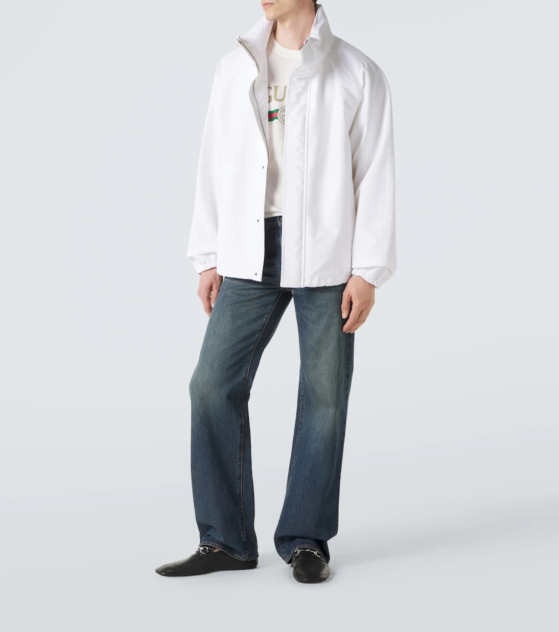 Gucci - Cotton canvas blouson jacket