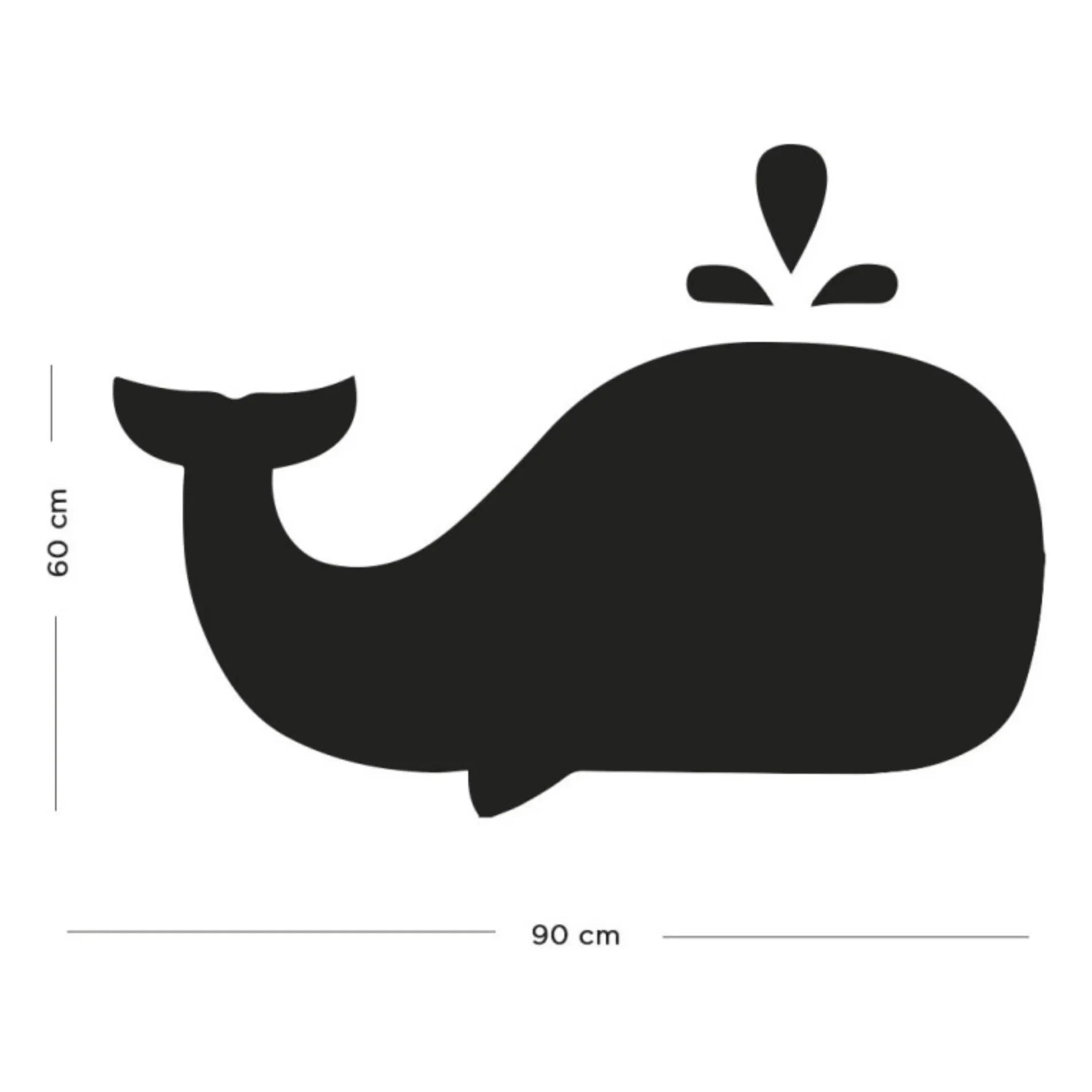Ferflex - Magnetic Whale board with 21 geometric shapes