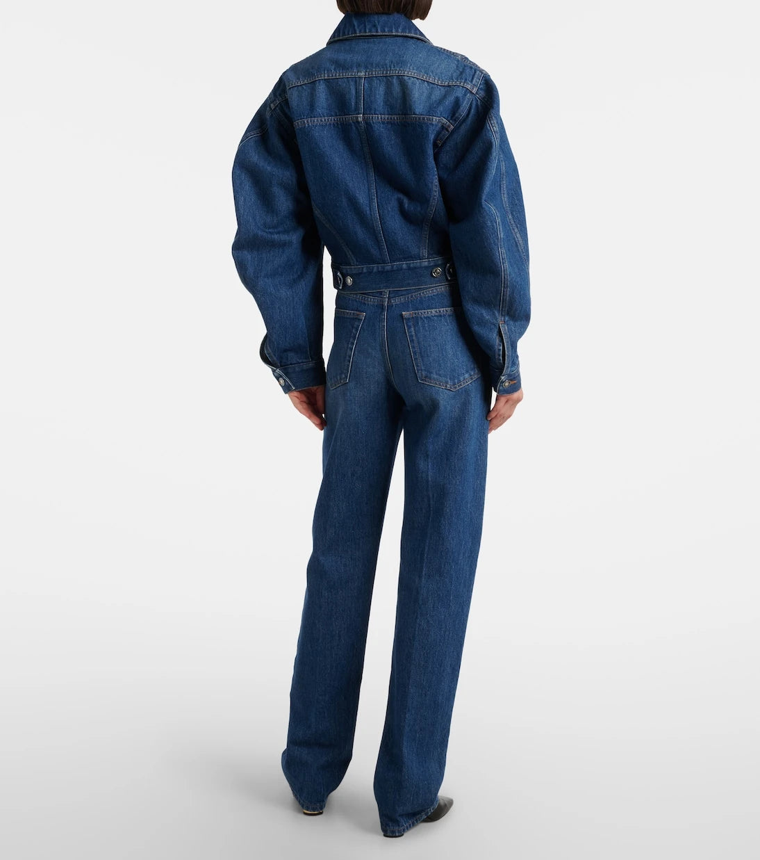 Givenchy - Cocoon cropped denim jacket