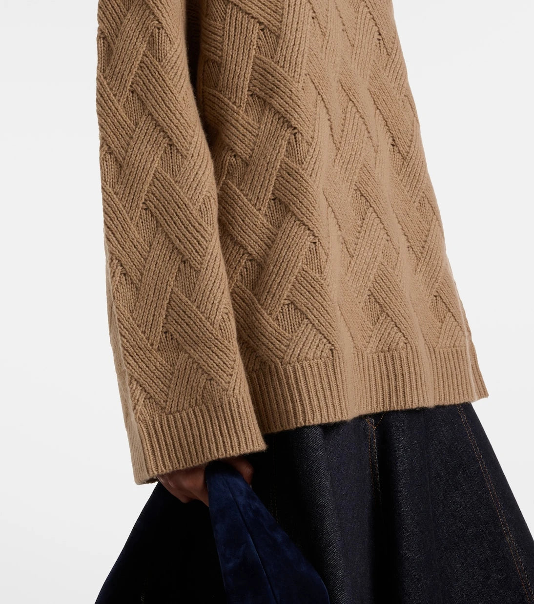 Jardin des Orangers - Oversized wool and cashmere sweater
