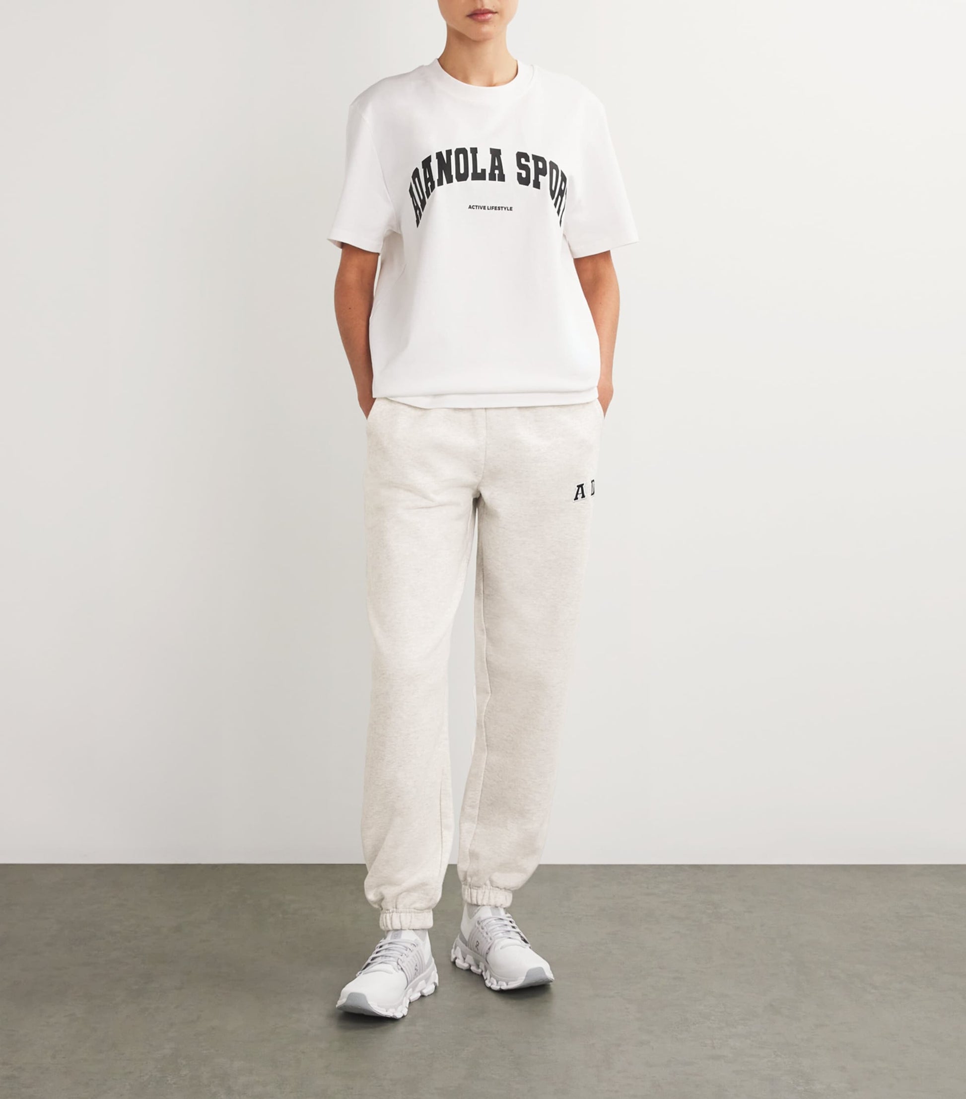 Adanola Grey Organic Cotton ADA Sweatpants