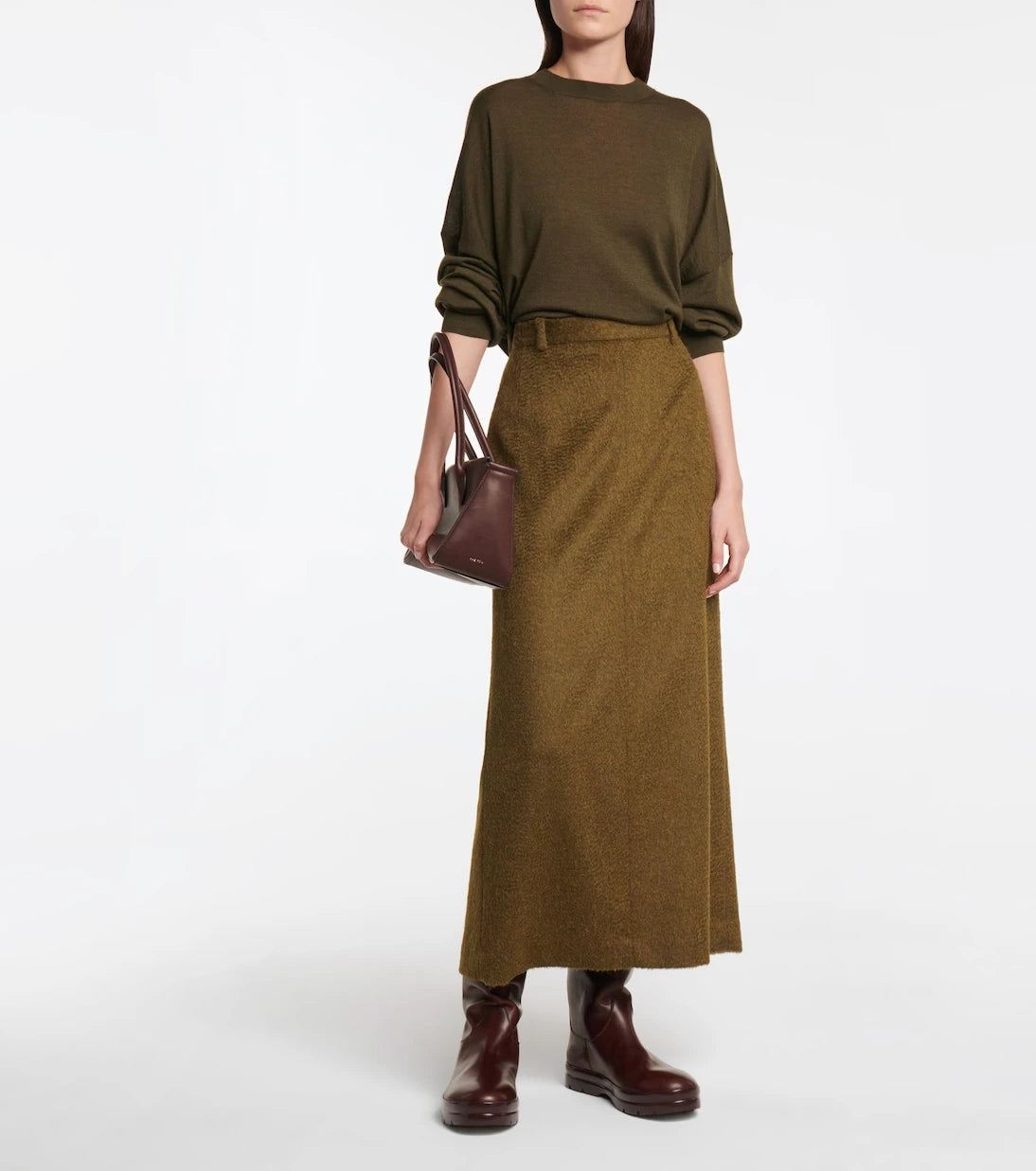 The Row - Billie leather knee-high boots