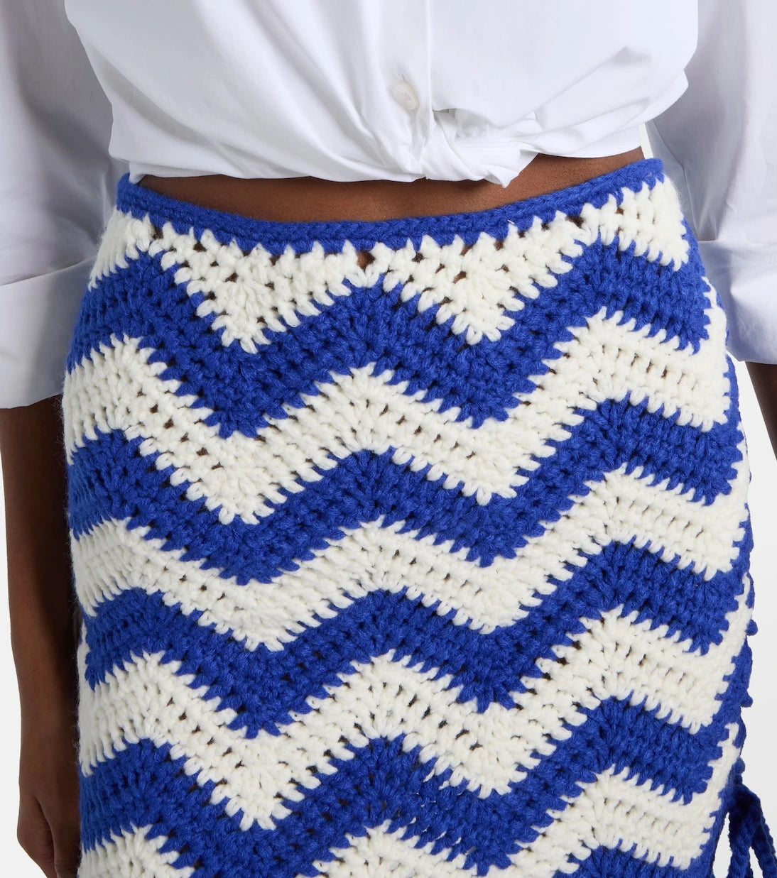 Farm Rio - River Nature crochet miniskirt