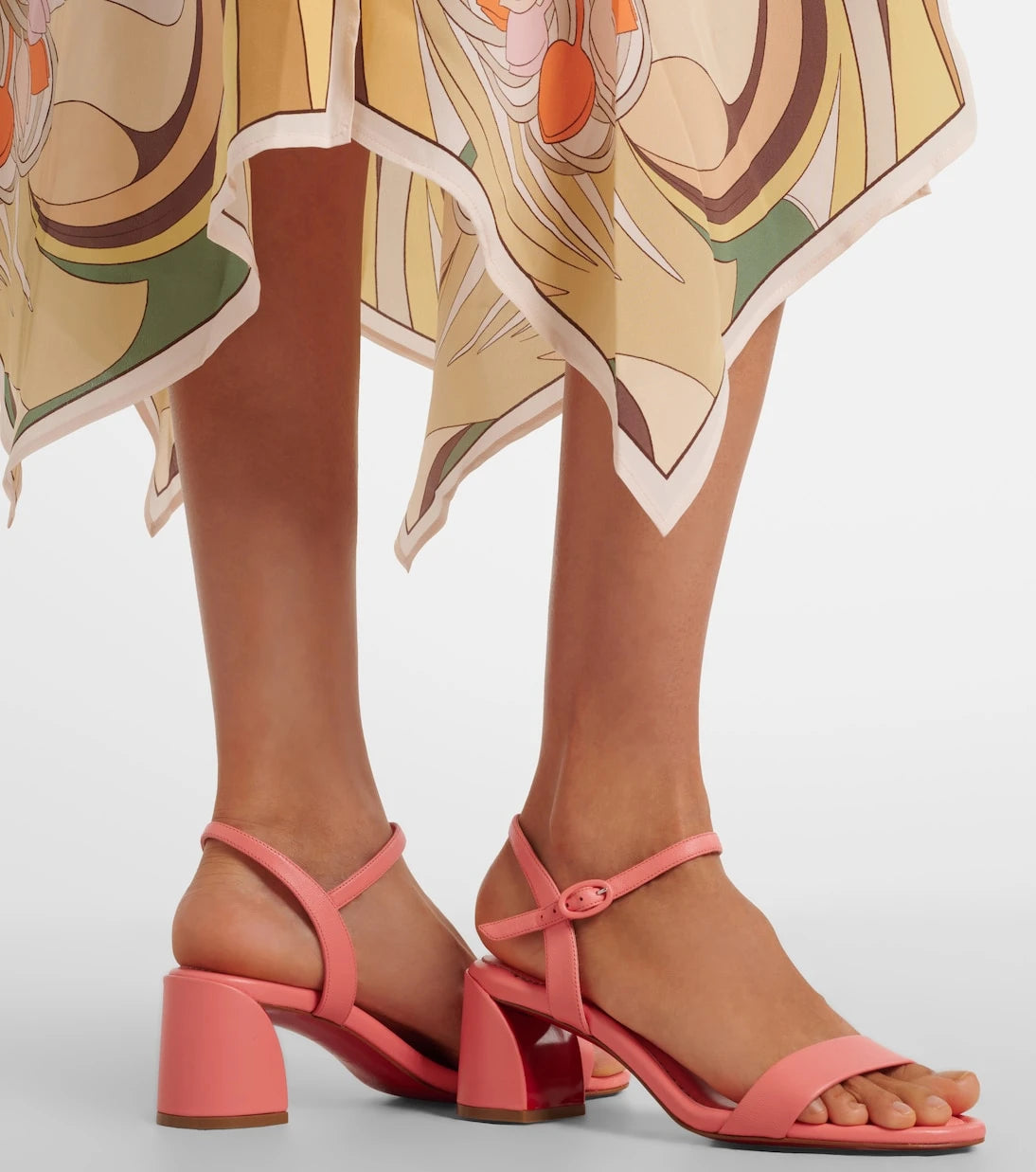 Christian Louboutin - Jane leather sandals