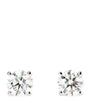 White Gold and Diamond Stud Earrings (0.50ctw)