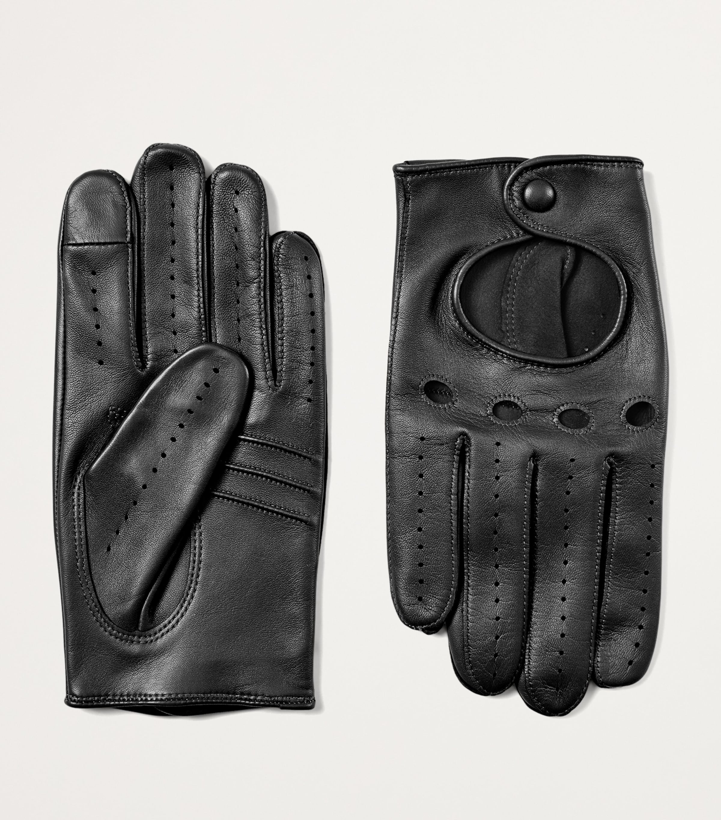 Aspinal Of London Men's Nappa Leather Driving Gloves (Large)