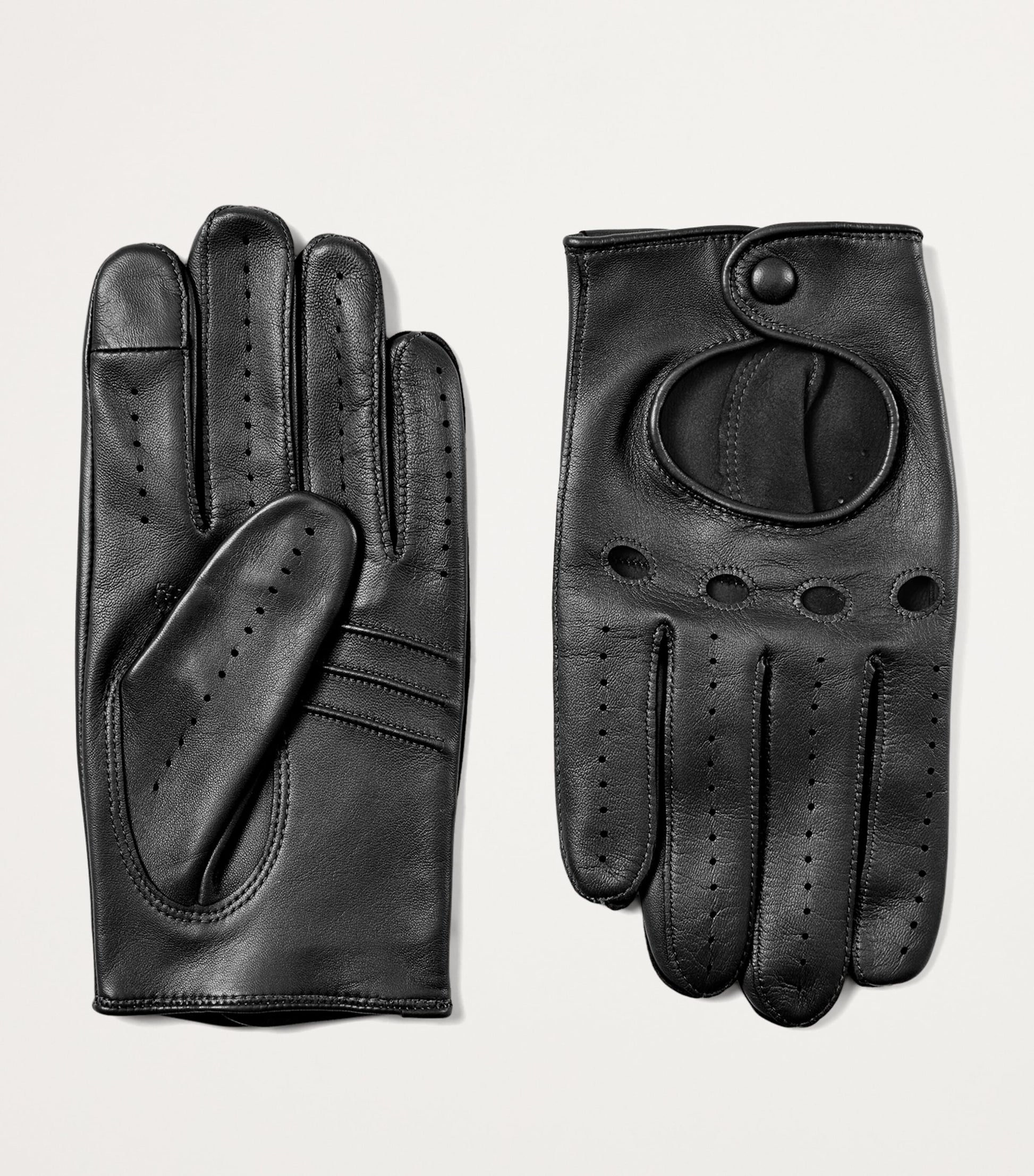 Aspinal Of London Men's Nappa Leather Driving Gloves (Large)