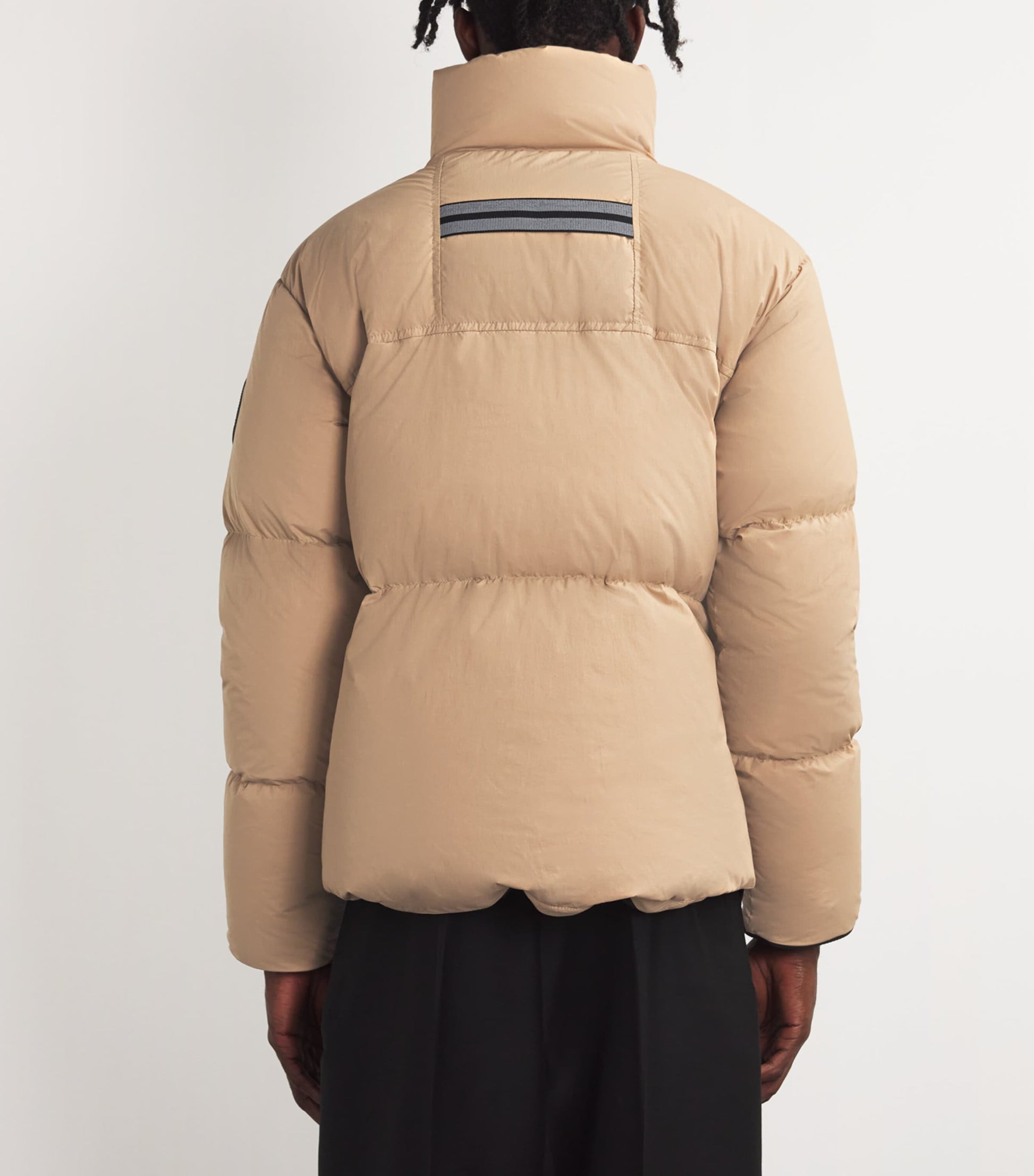 Beige Down Lawrence Puffer Jacket