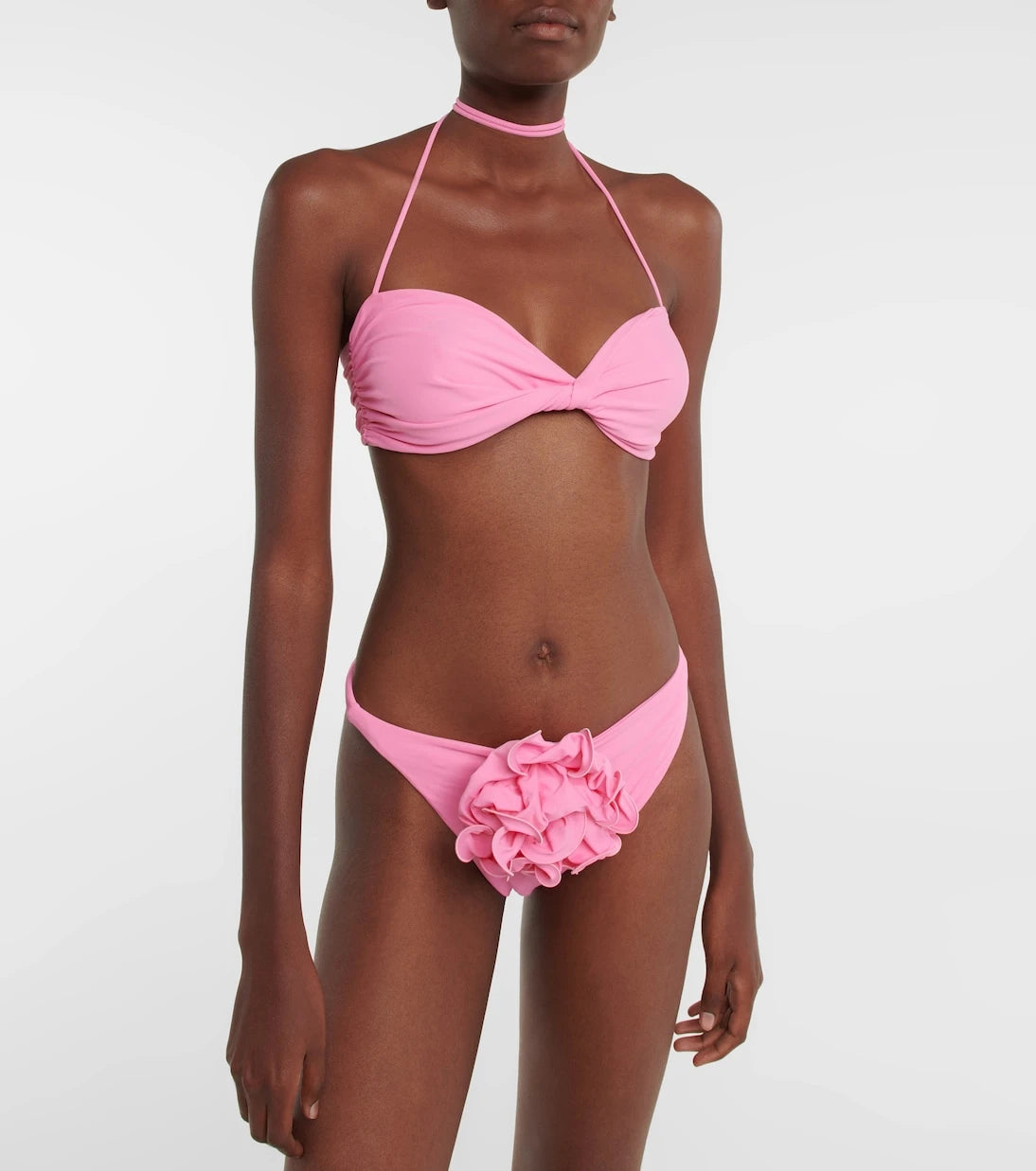 Magda Butrym - Twist-detail halterneck bikini top