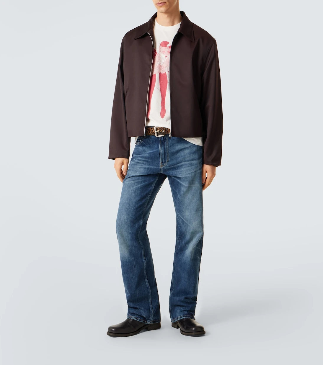Our Legacy - Box printed cotton jersey T-shirt