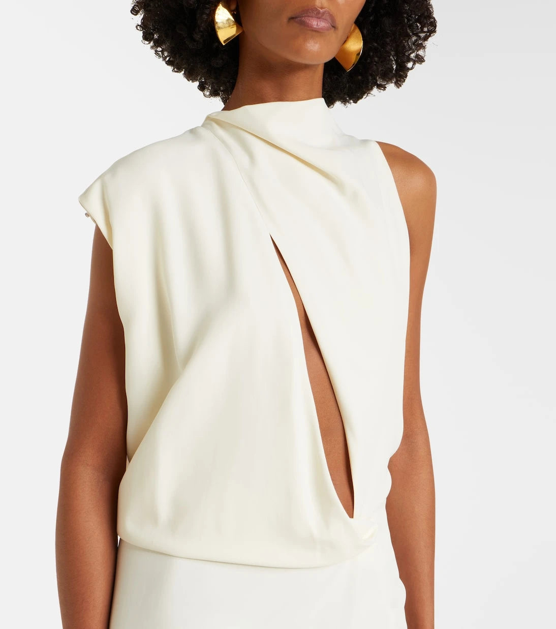 Sportmax - Ebbri draped maxi dress
