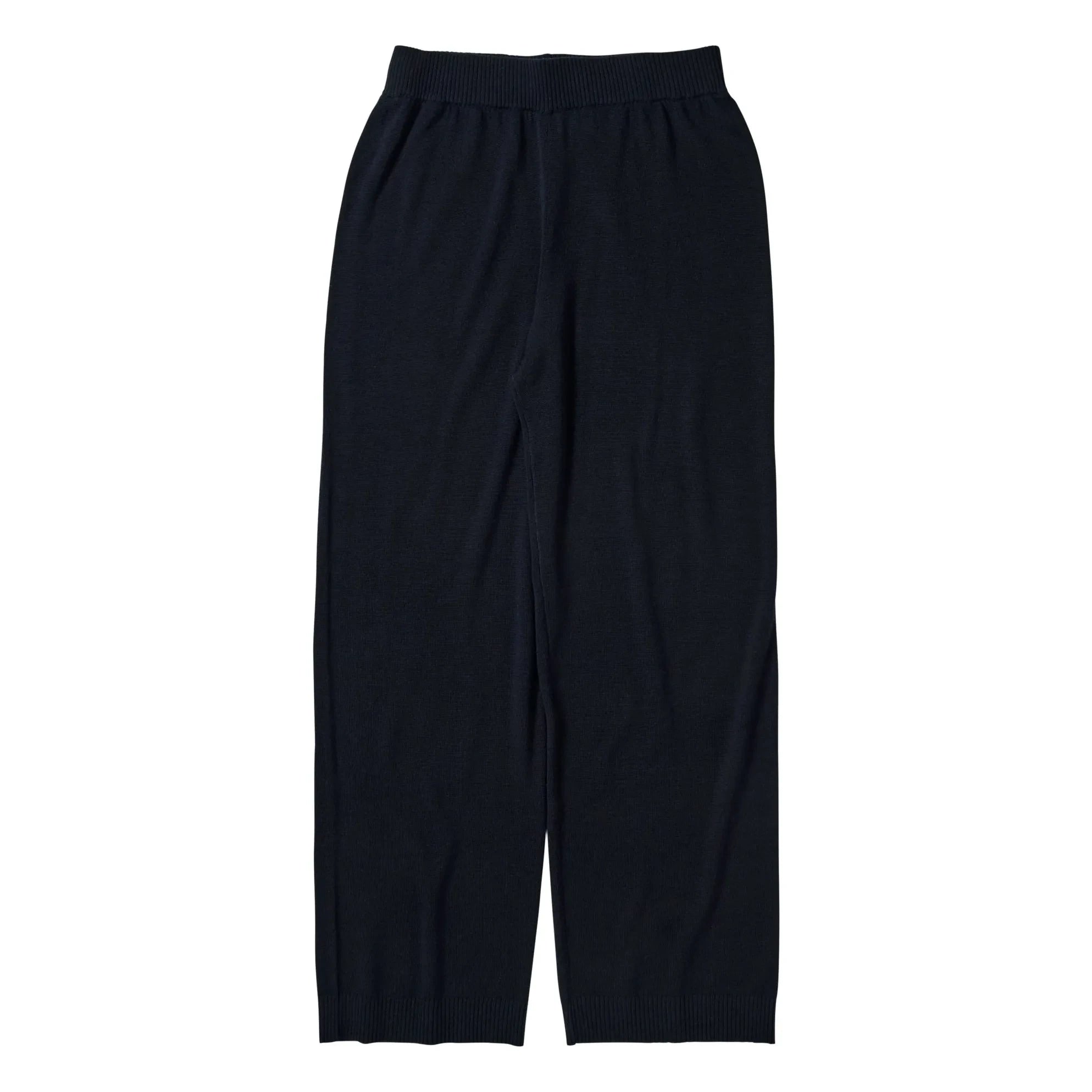 FUB - Merino Wool Trousers - Women's Collection | Navy blue