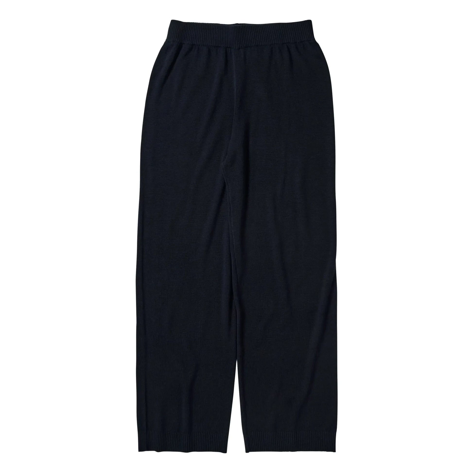 FUB - Merino Wool Trousers - Women's Collection | Navy blue