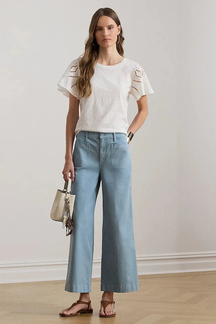 Lauren Ralph Lauren блуза дамска от памук