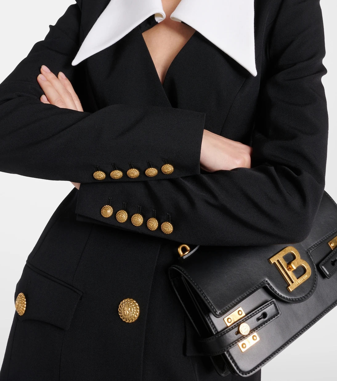 Balmain - Virgin wool minidress
