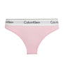 Pink Modern Cotton Logo Bikini Briefs