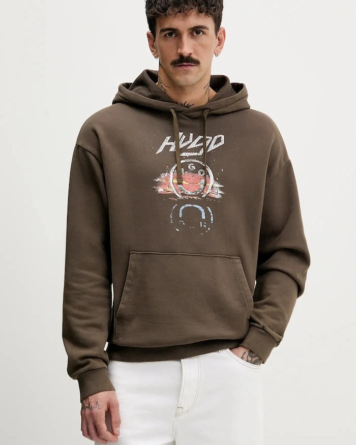 Hugo Blue Nimponex Pamuklu Sweatshirt