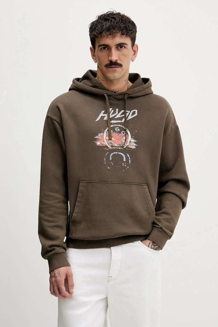 Hugo Blue Nimponex Pamuklu Sweatshirt