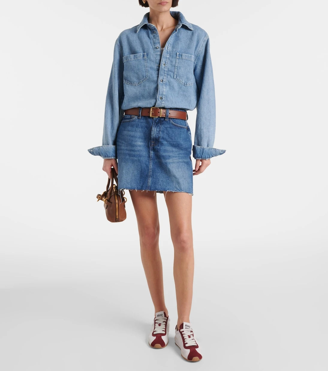 7 For All Mankind - Denim minidress