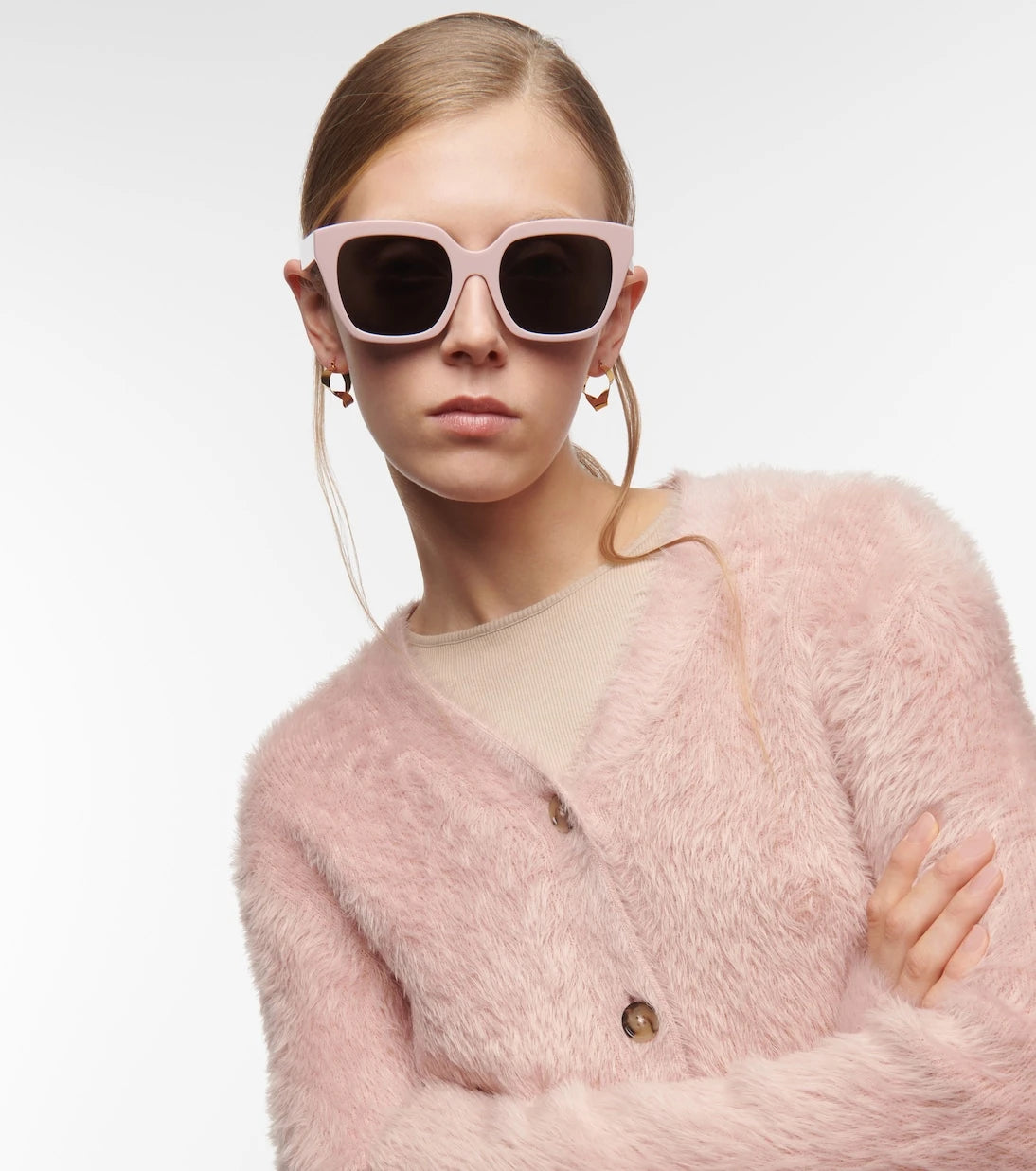 Celine Eyewear - Square acetate sunglasses