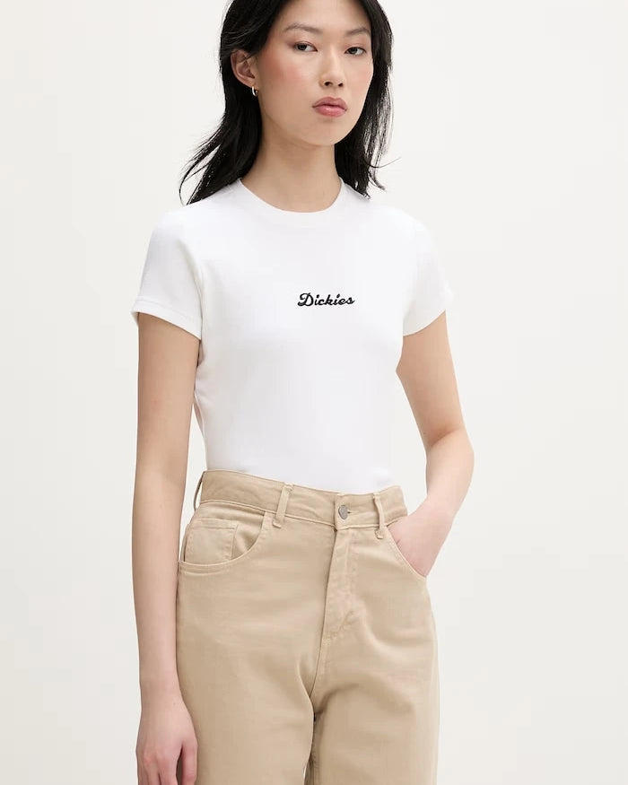 Dickies pamuk ve elastanlı kadın tişörtü