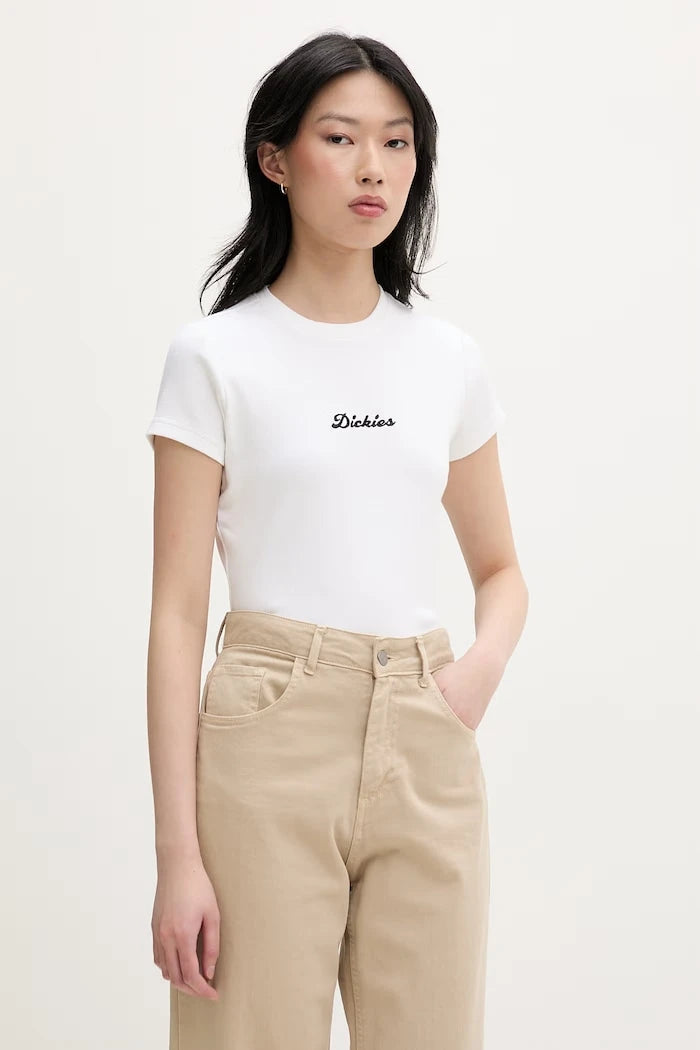 Dickies pamuk ve elastanlı kadın tişörtü