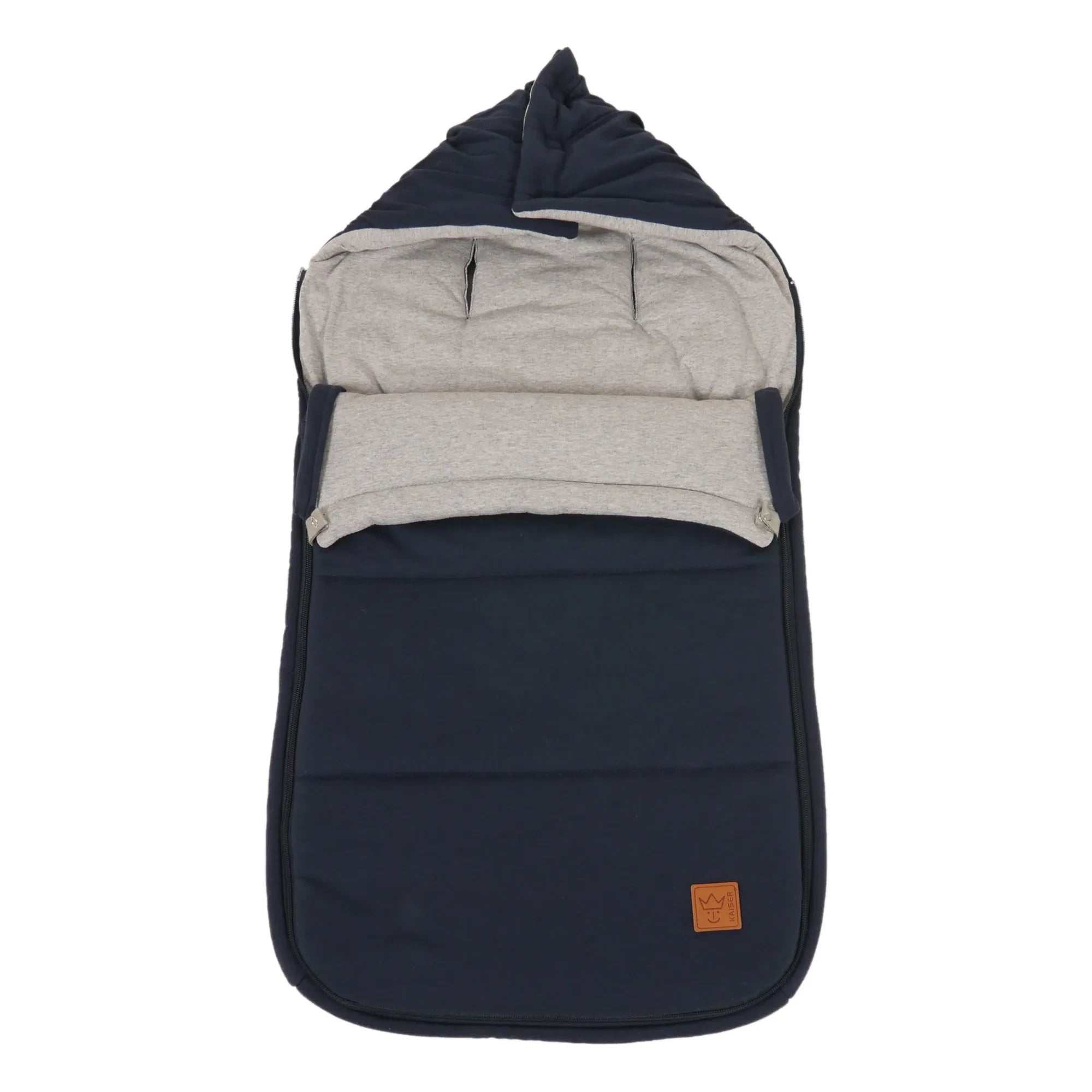 Kaiser - Cotton Jersey Footmuff | Navy blue