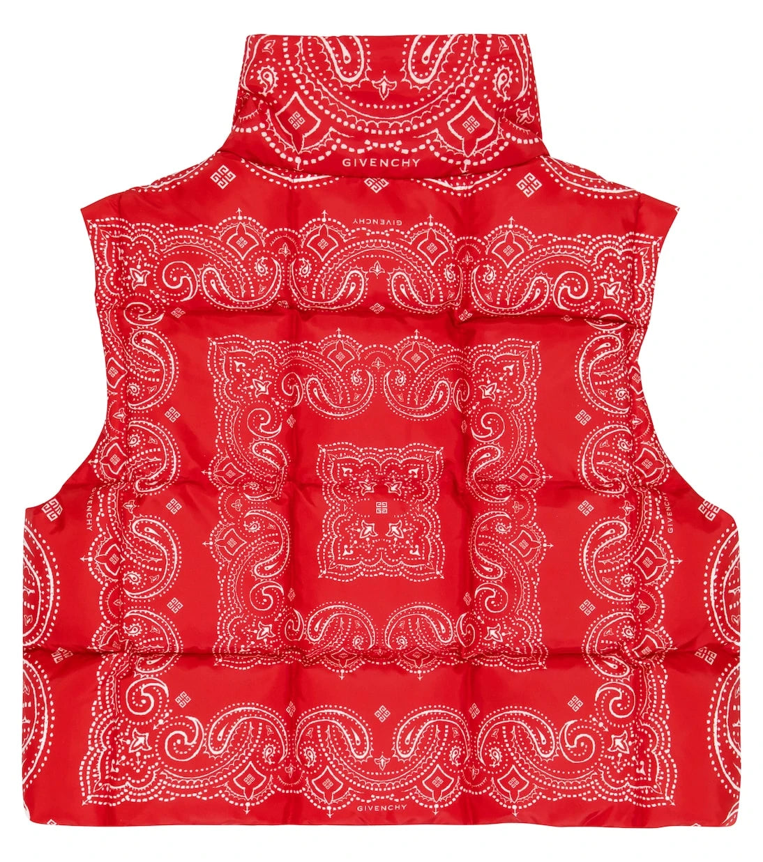Givenchy Kids - Printed quilted down vest