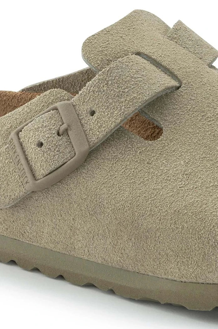 Велурени чехли Birkenstock Boston