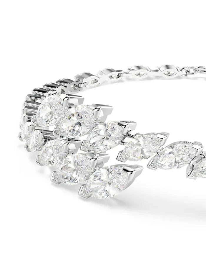 Swarovski metaldan kadın bileziği, zirkonlu MESMERA