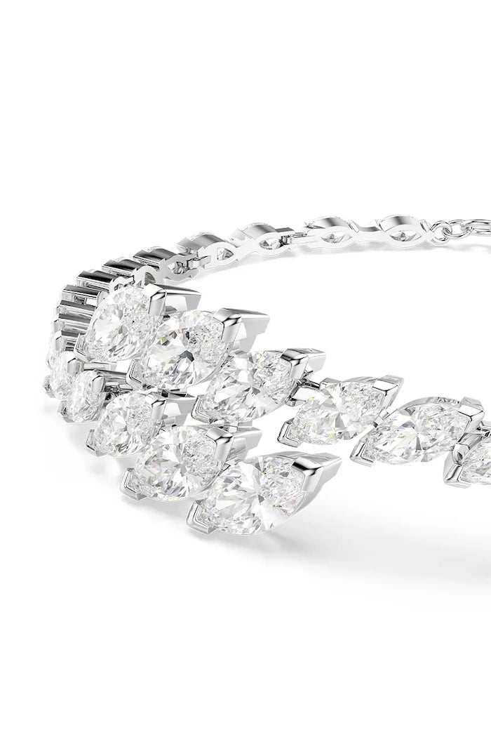 Swarovski metaldan kadın bileziği, zirkonlu MESMERA