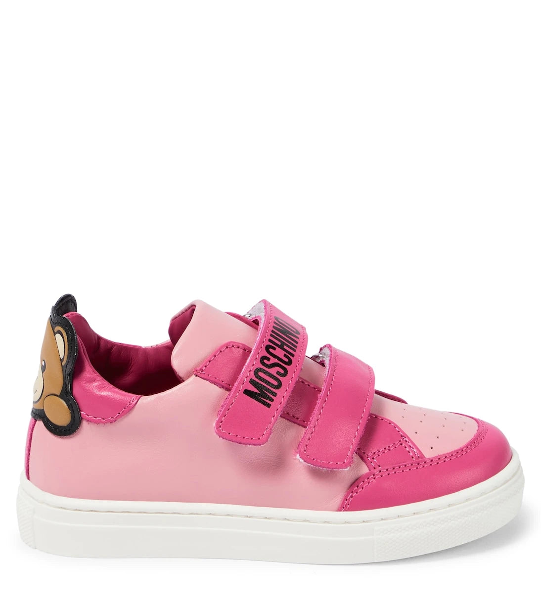 Moschino Kids - Teddy Bear leather sneakers