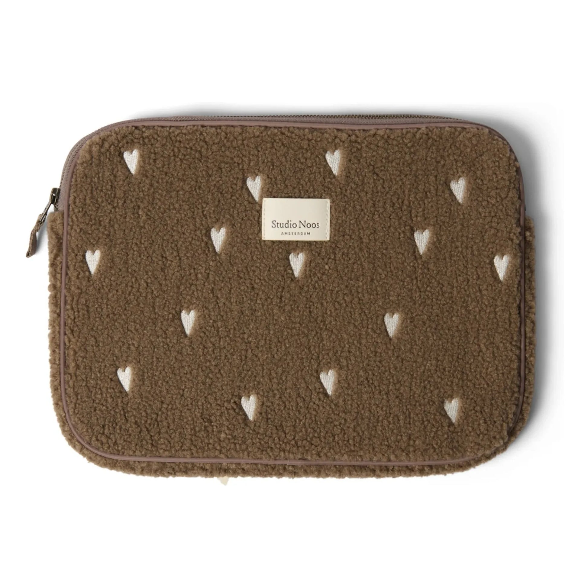 Studio Noos - Hearts computer case | Brown