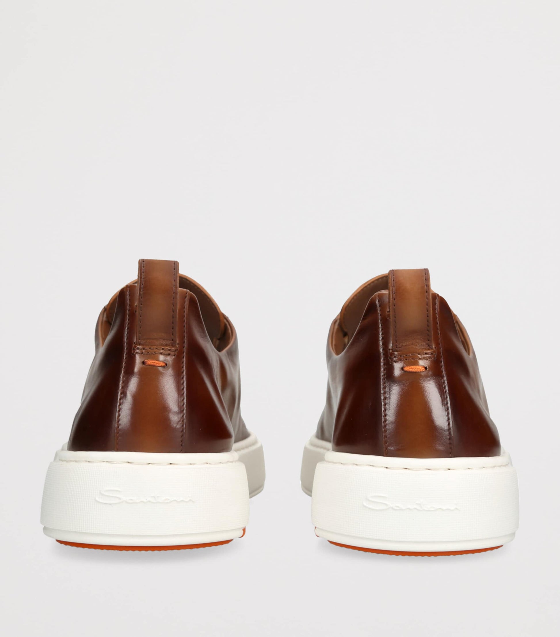 Santoni Leather Clean Icon Sneakers