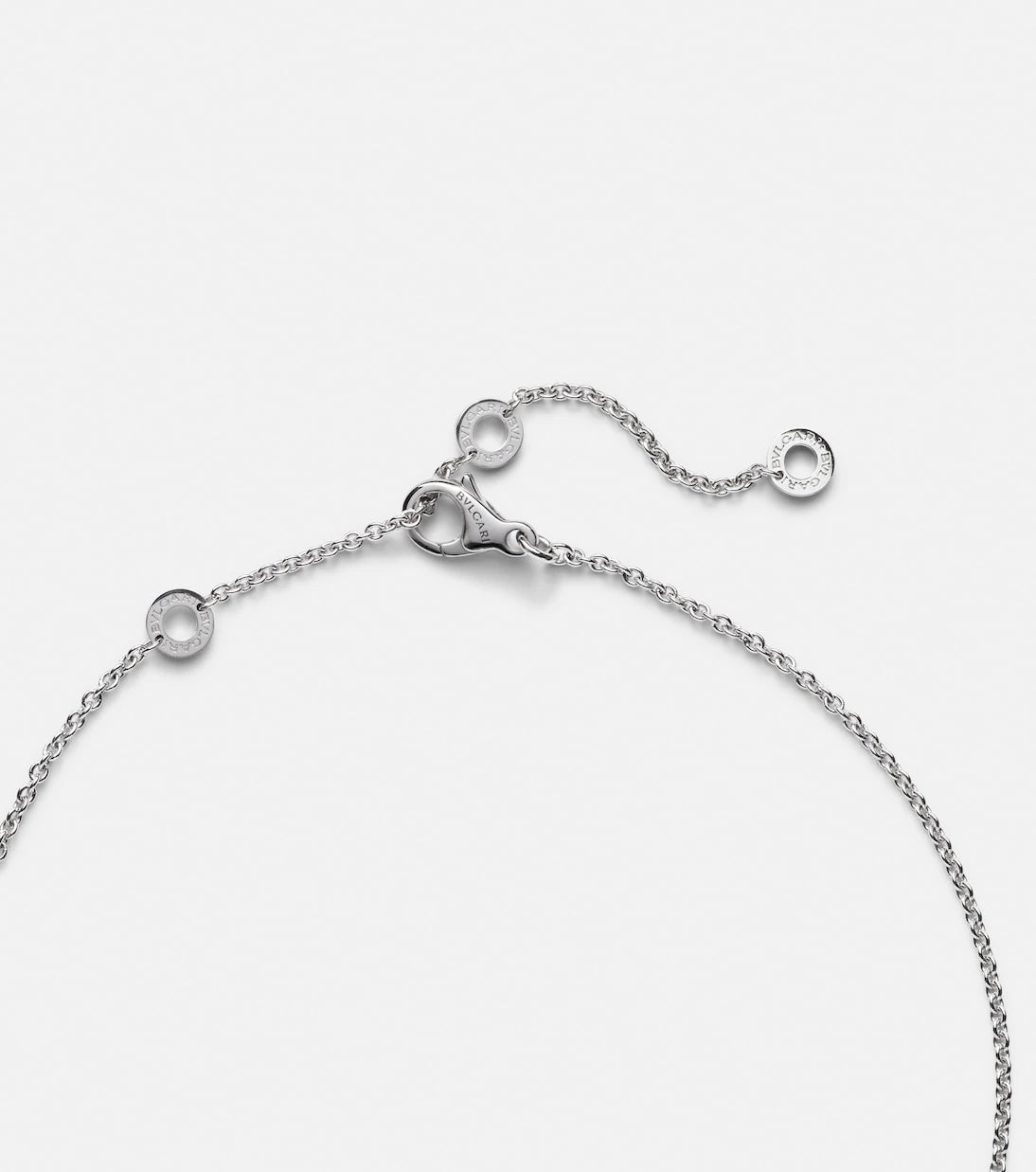Bvlgari - B.zero1 18kt white gold pendant necklace