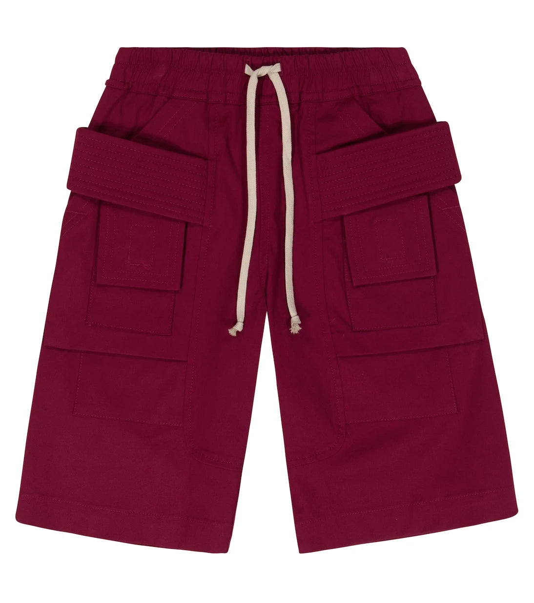 Rick Owens Kids - Bermuda cargo cotton shorts