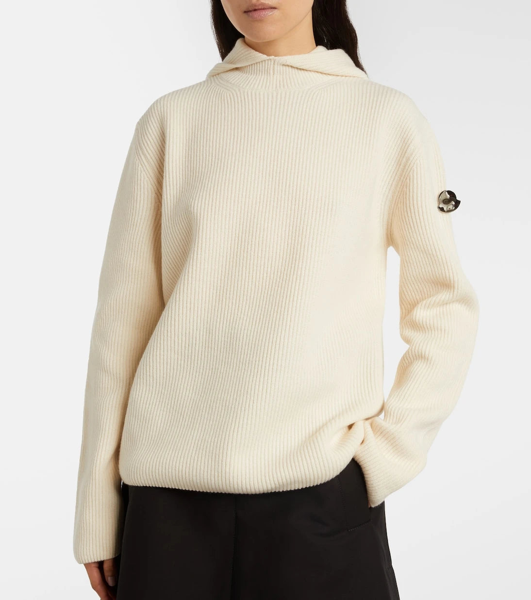 Moncler Genius - كنزة صوف بكر من جيل ساندر