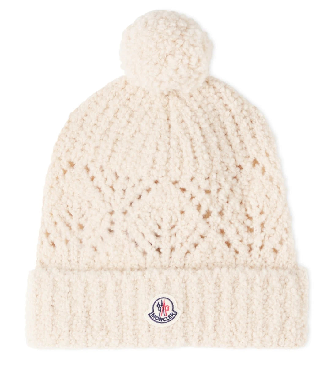 Moncler Enfant - Logo wool-blend beanie