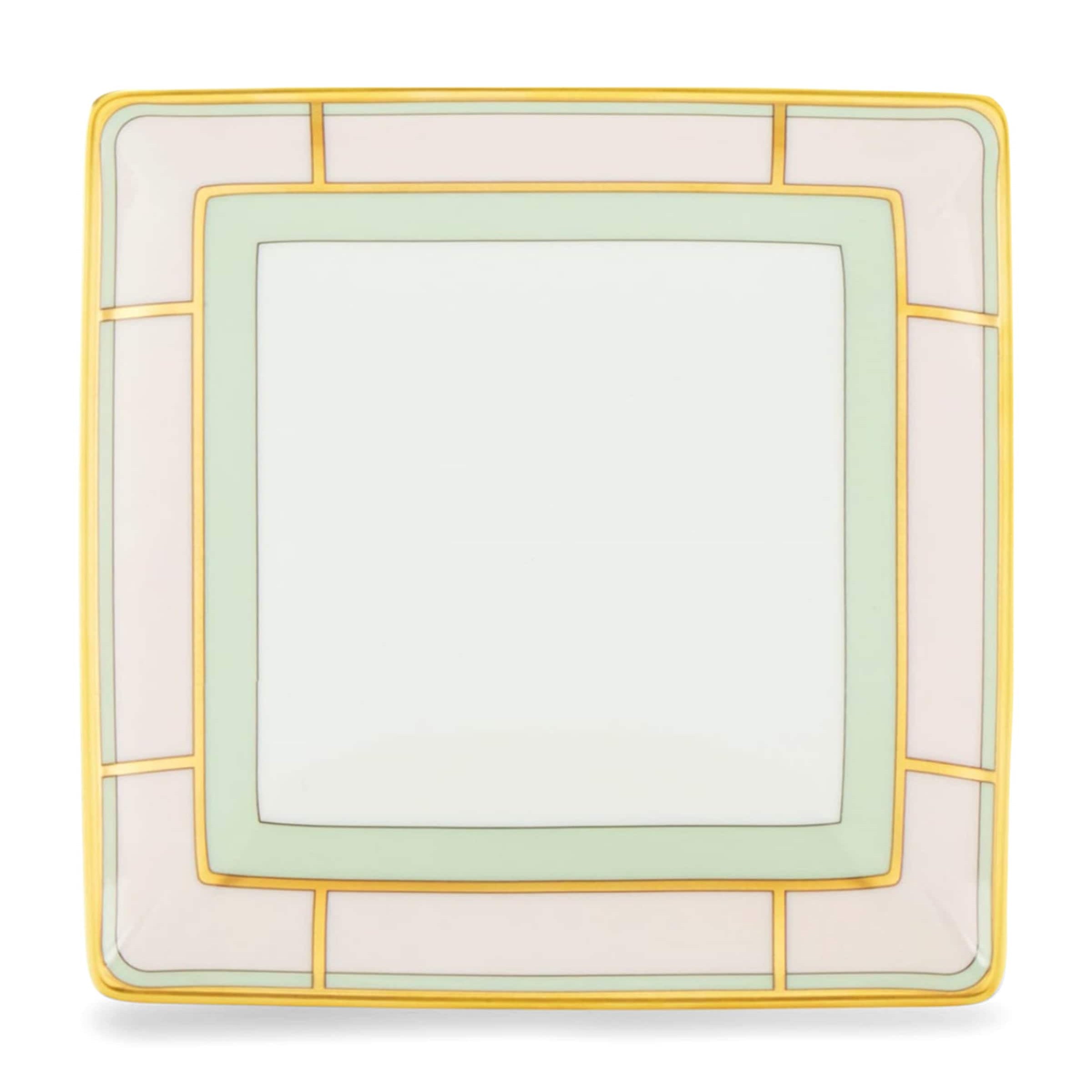GINORI 1735 Porcelain Colonna Diva Square Change Tray (13.5cm)