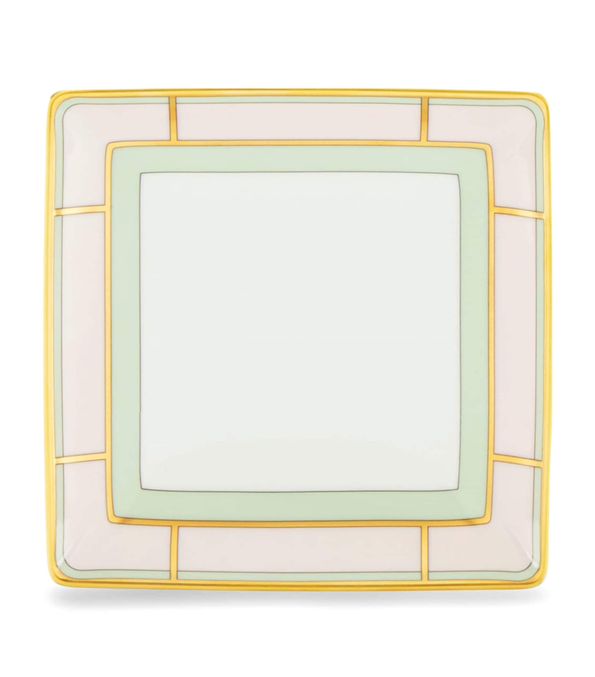 GINORI 1735 Porcelain Colonna Diva Square Change Tray (13.5cm)