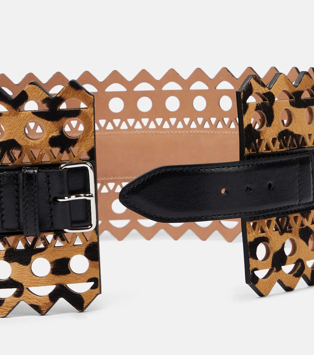 Alaïa - Small leather corset belt