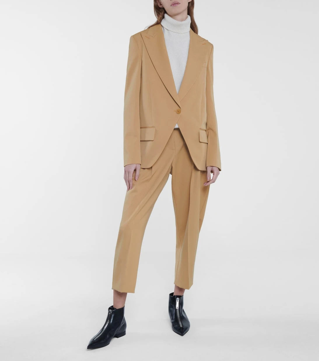 Stella McCartney - Single-breasted wool blazer