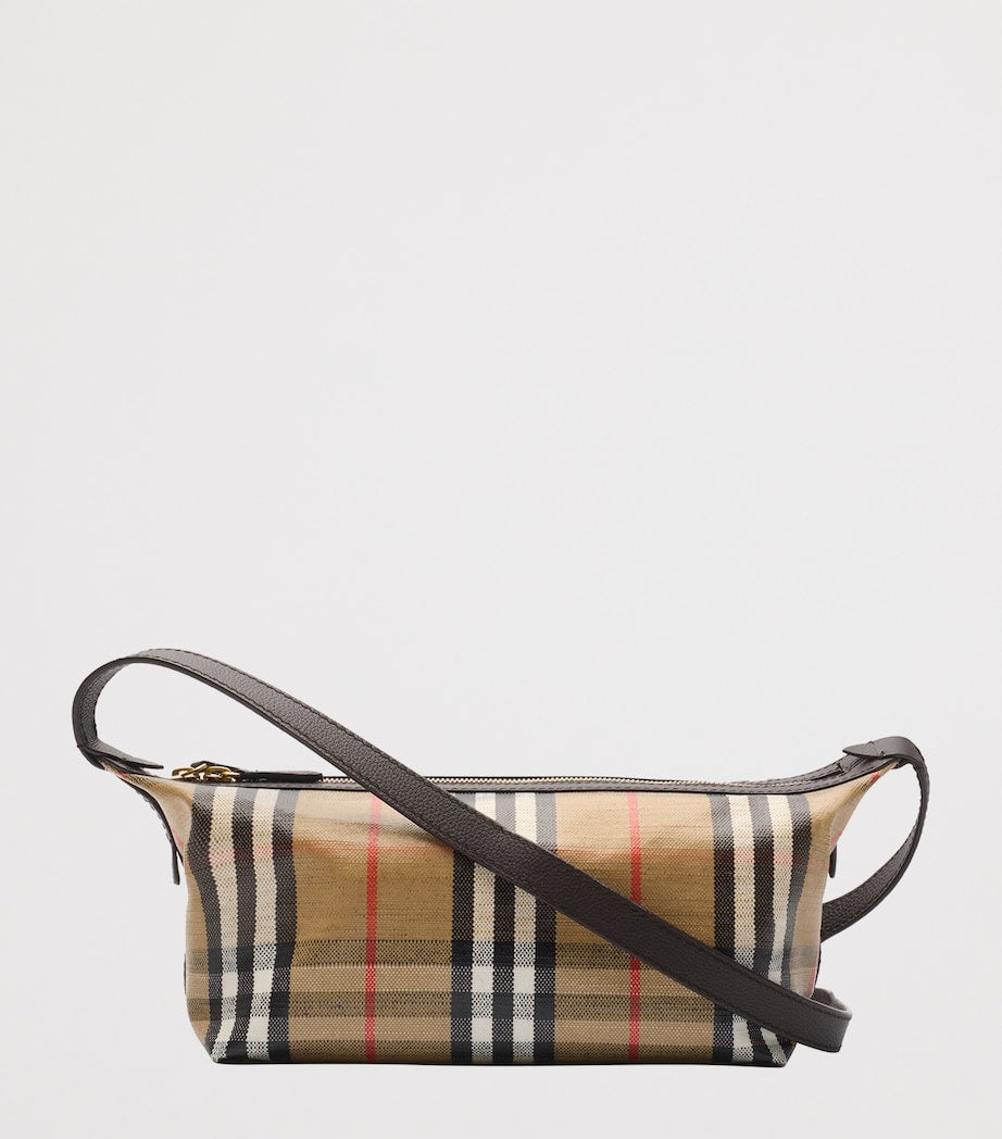 Burberry Canvas Highlands Cross-Body Bag
