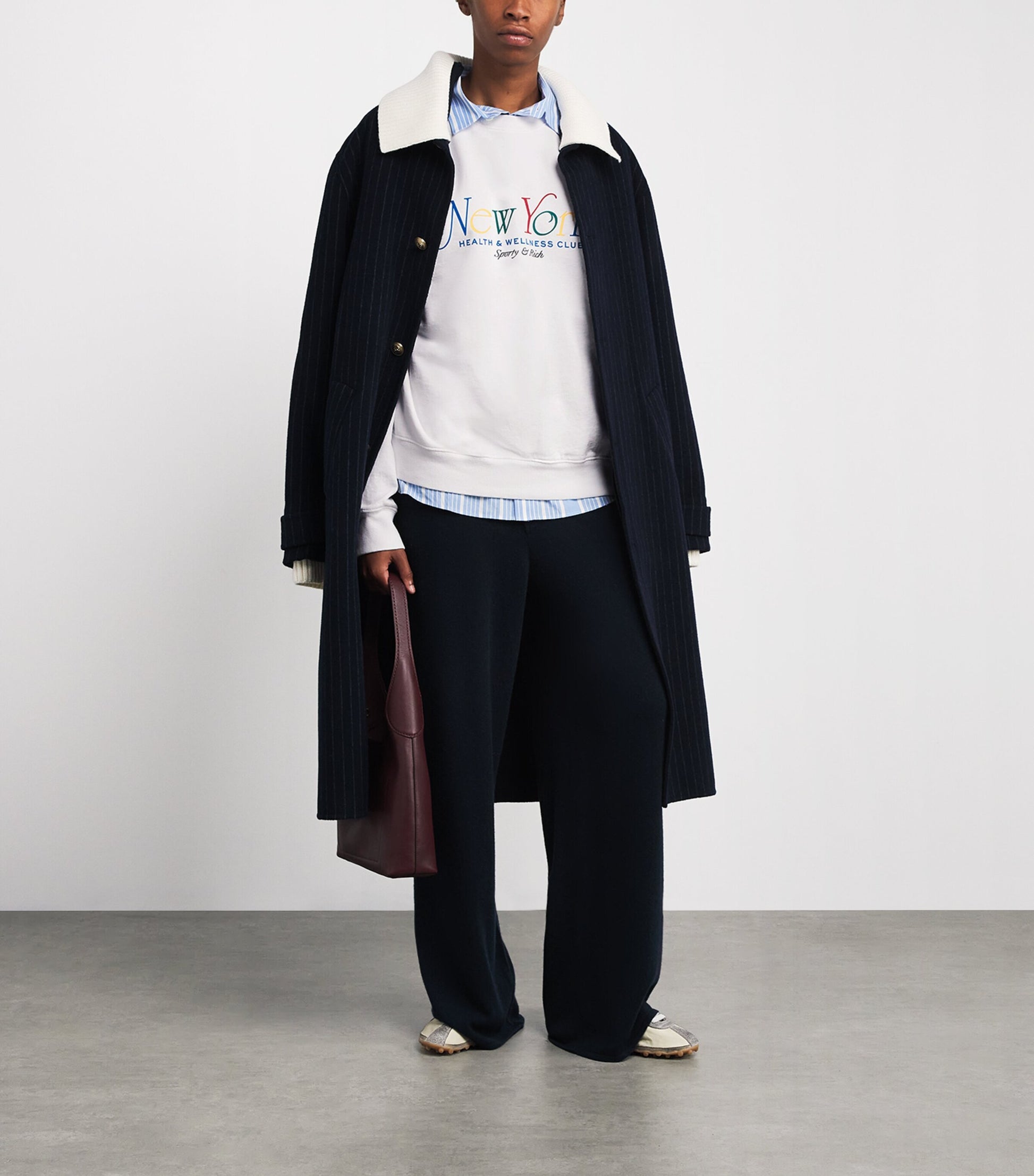 Cotton NY 94 Sweatshirt WHT/RBY/ALPNE/BLUE