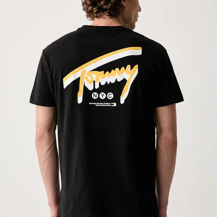 Tommy Jeans erkek pamuklu tişört