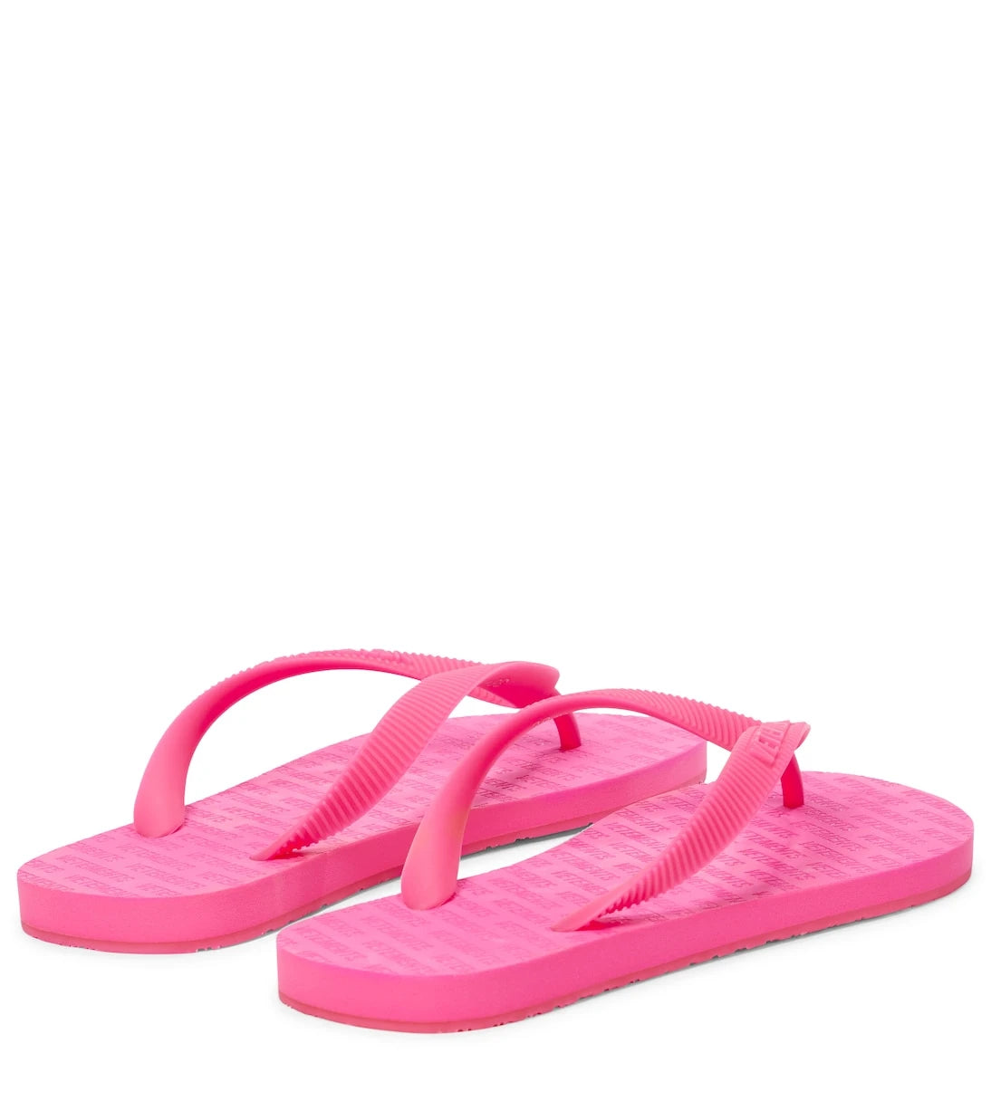 Vetements - Logo thong sandals