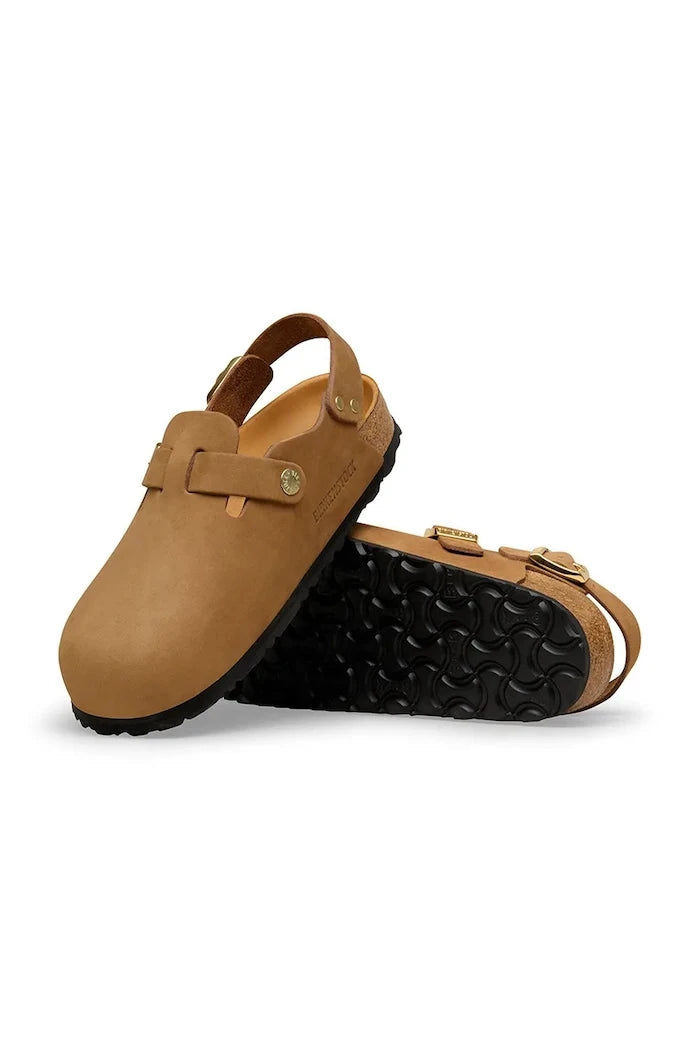 Birkenstock kadın deri terlik sabolar Tokio