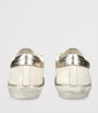 White Leather Super-Star Sneakers
