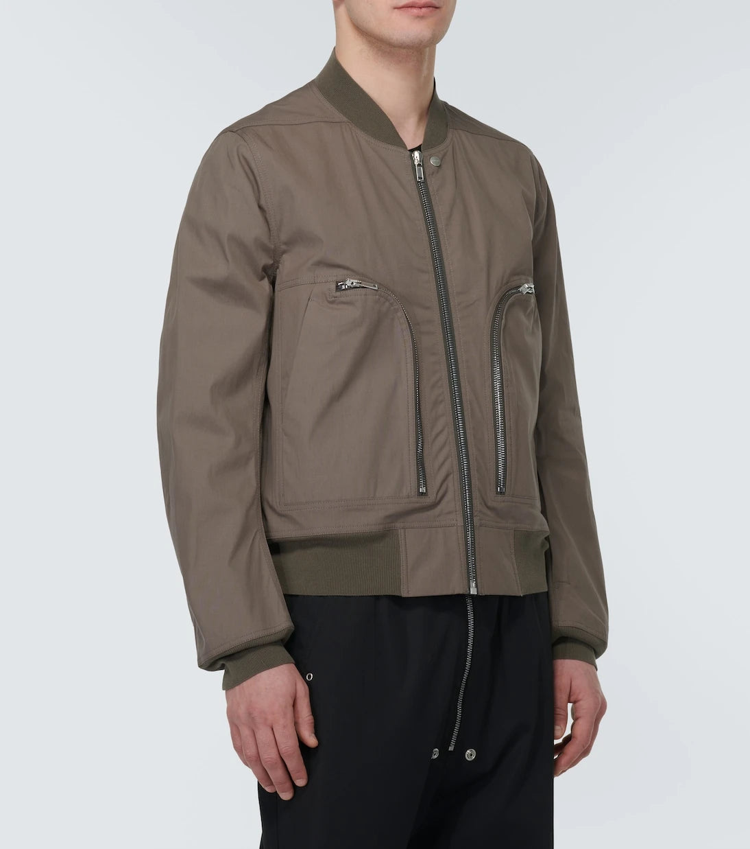 Rick Owens - Bauhaus Flight bomber jacket