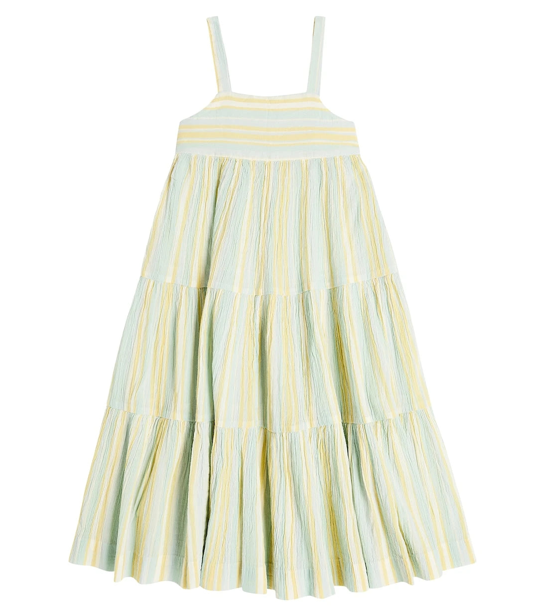 Bonpoint - Cora striped cotton crêpe dress